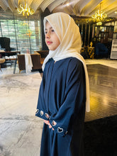 Kids Heart Embriodery Abaya-256