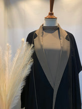 Elegant Coat style Abaya 3pc- 32