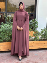 Elegant Dusty Rose Abaya