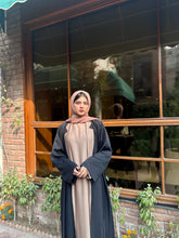 Elegant Coat style Abaya 3pc- 32