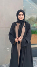 Elegant Coat style Abaya 3pc- 32