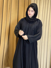 Elegant Buttoned Abaya-157