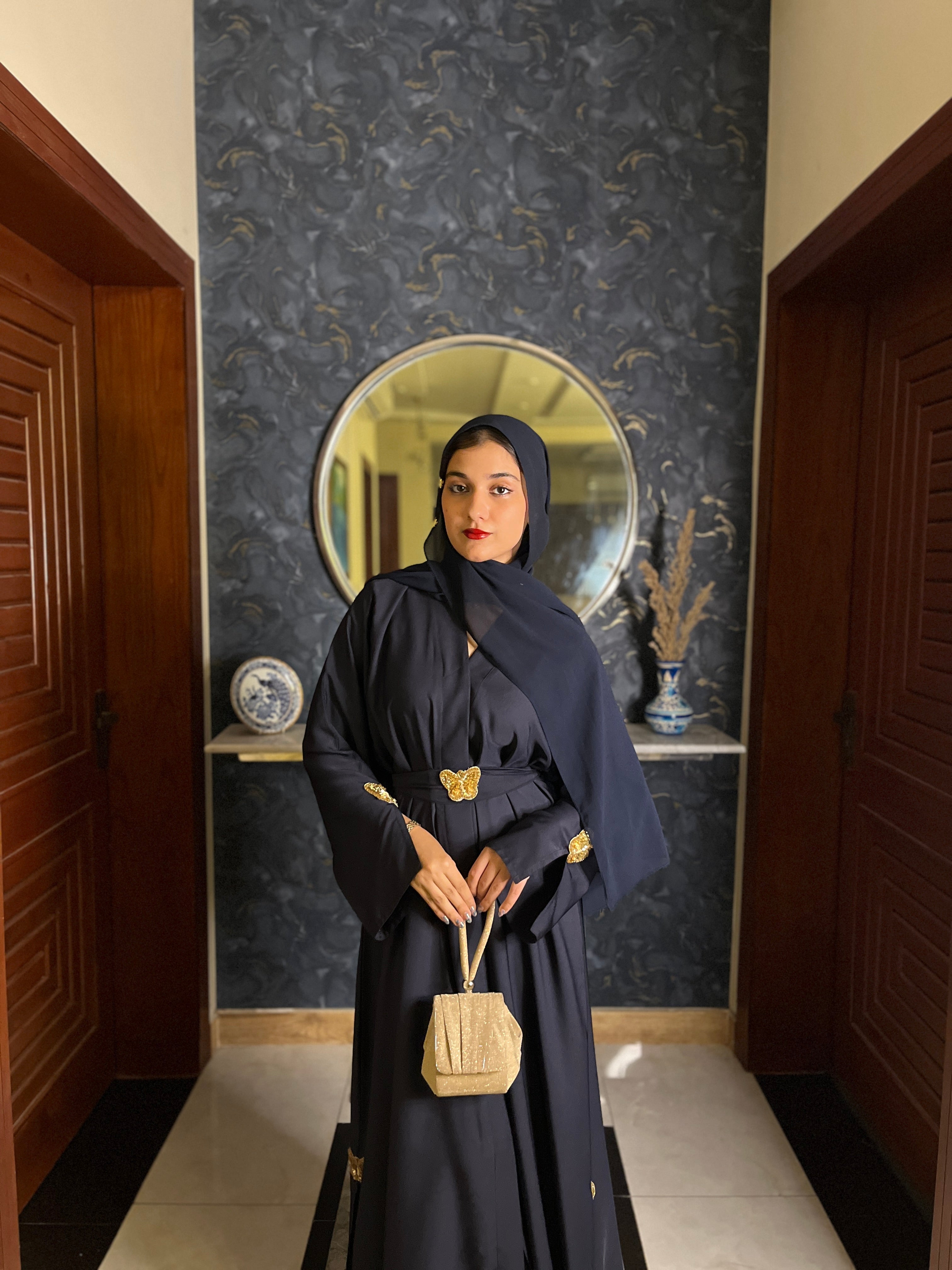 Stylish Belt Abaya