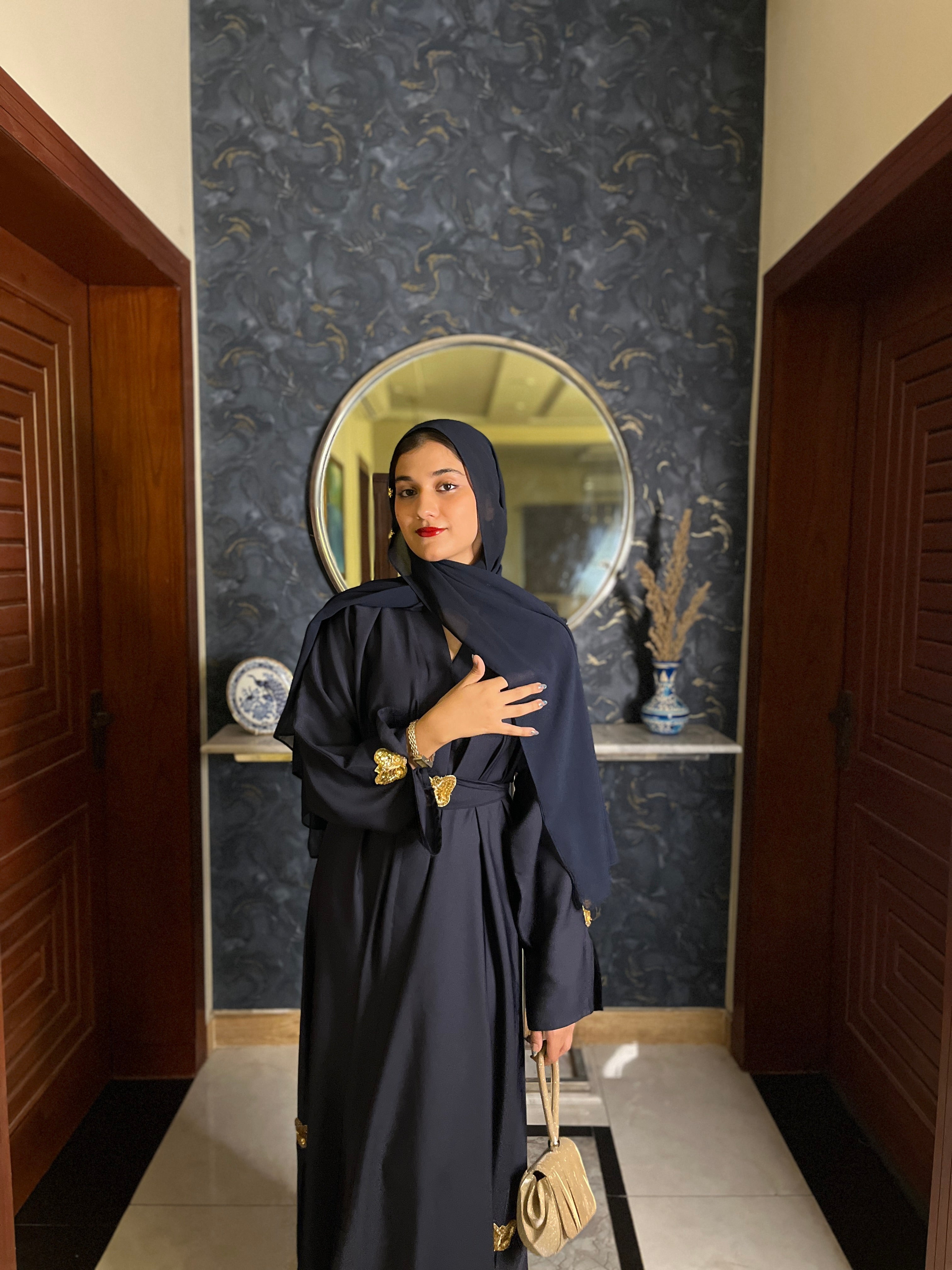 Stylish Belt Abaya