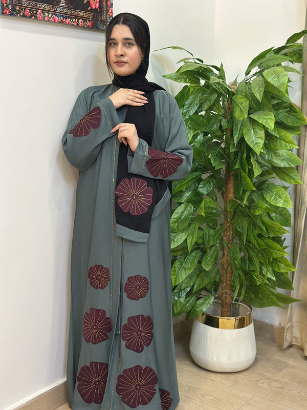 Blooming Grace Abaya-63-63