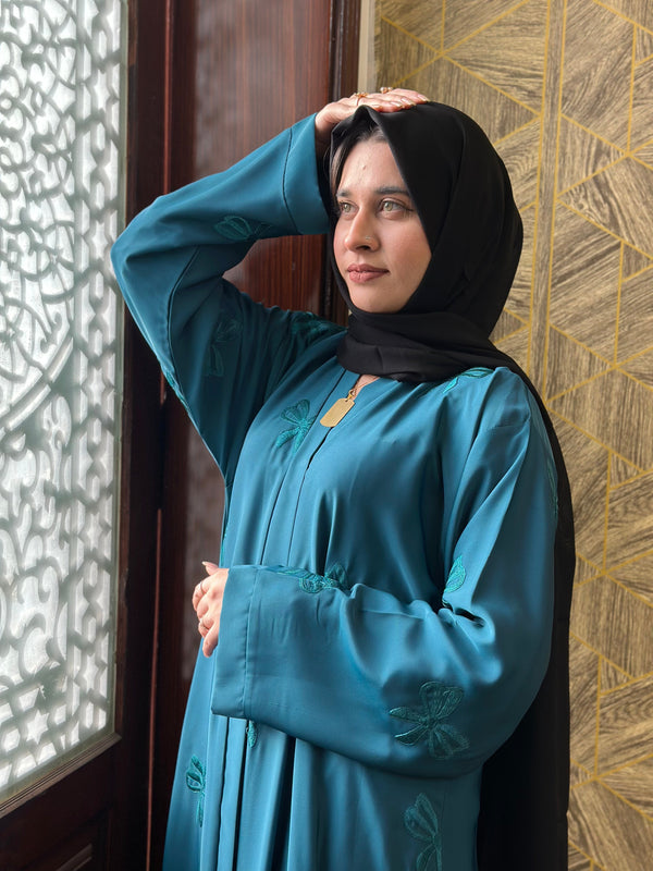 Lina Bow Abaya-76