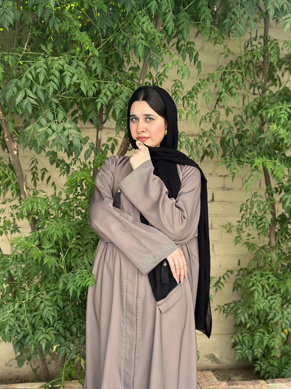 Serene Sophistication Abaya-57