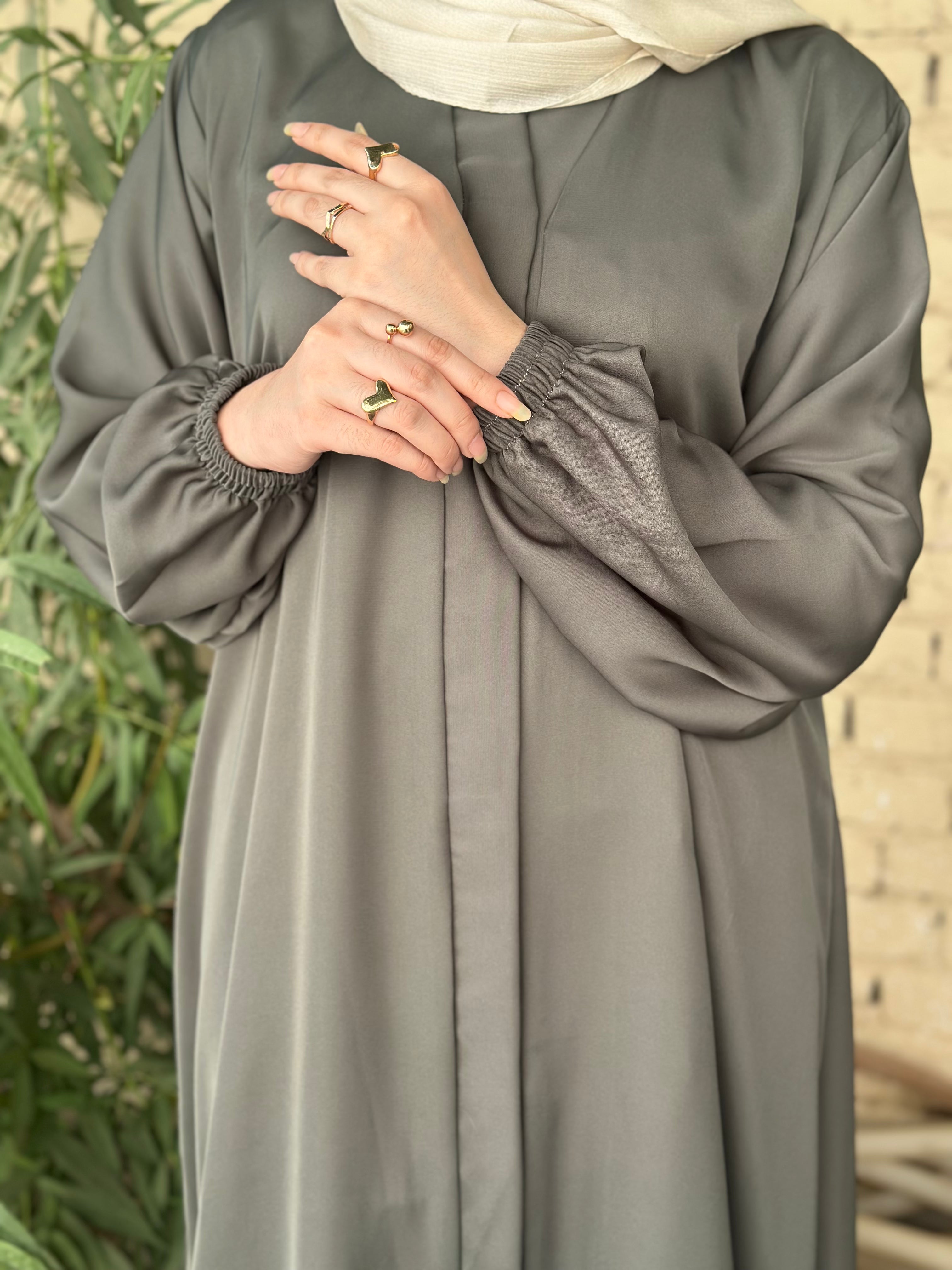 Hina Front Open Abaya.