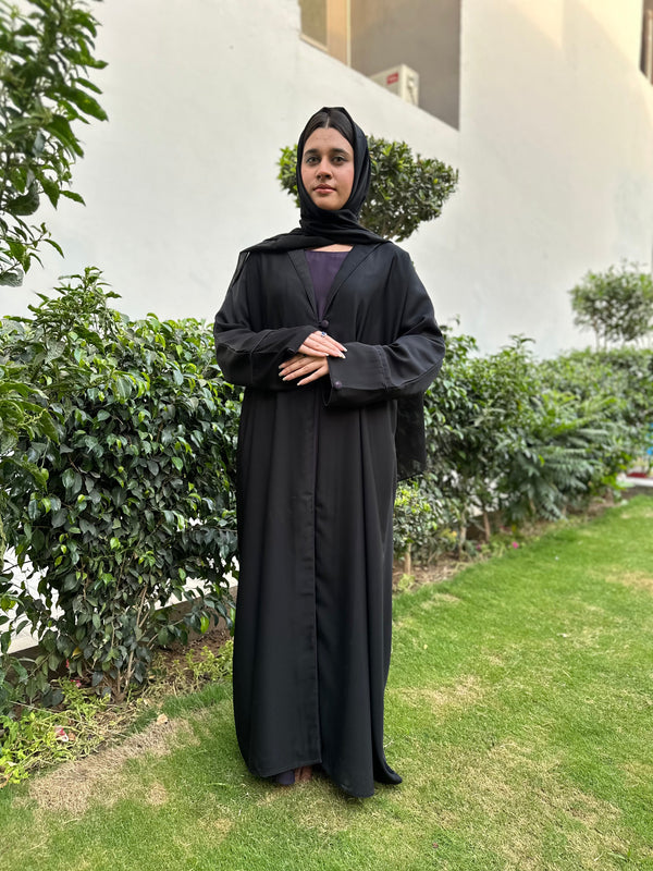 Regal Noir Abaya-73