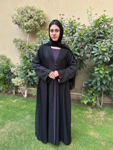 Regal Noir Abaya-73