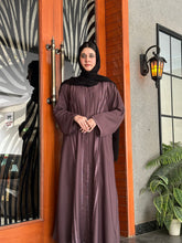 Elegant Plum Nidah Abaya-46