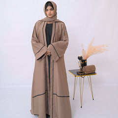 Dania's Color-Block Abaya