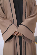 Dania's Color-Block Abaya