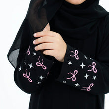 Bow & Star Sleeve Abaya