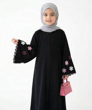 Floral Embroidered  Abaya