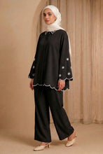 Scallop Bloom Embroidered Co‑ord Set