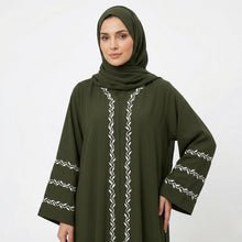 Willow Vine Embroidered Abaya