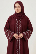 Willow Vine Embroidered Abaya