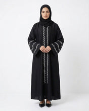 Willow Vine Embroidered Abaya