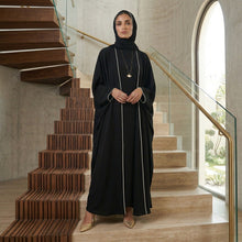 2 PC PIPING ABAYA