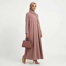 Modern Geometric Panel Abaya