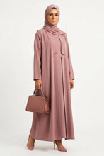 Modern Geometric Panel Abaya