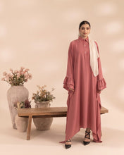 Pearl Trim Bell Sleeve Kaftan