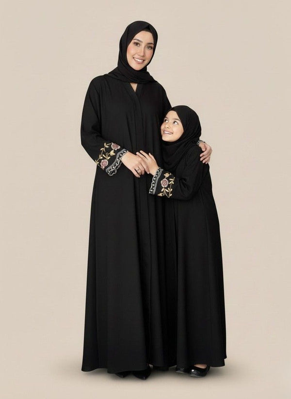 Multi Embroidered Abaya