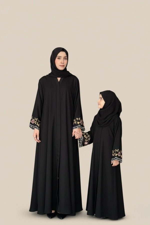 Multi Embroidered Abaya