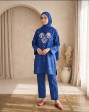 Floral Embroidered Tunic Set