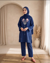 Floral Embroidered Tunic Set
