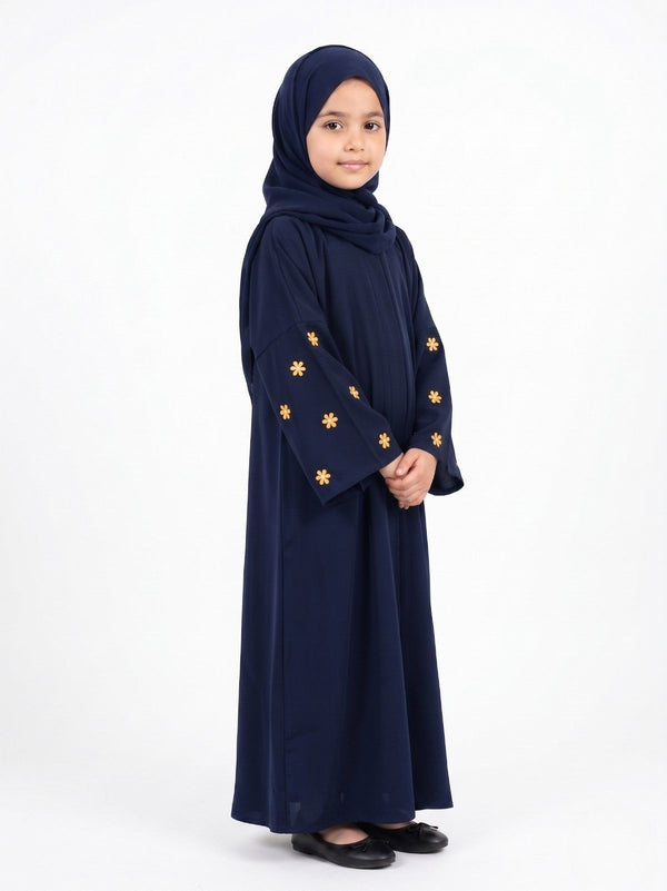 Graceful Harmony Emb Abaya
