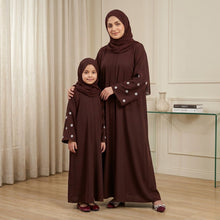 Graceful Harmony Mother-Daughter Abaya Set