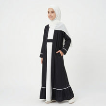 Signature Fall Layered Abaya 2 pc