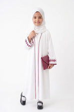 Crimson Line Grace Abaya