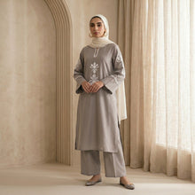 Zahra Embroidered Grace Co-ord Set