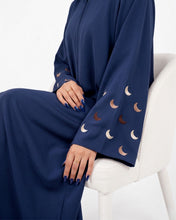 Lunar Motif Sleeve Abaya
