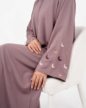 Lunar Motif Sleeve Abaya