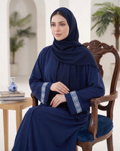 Zaria Geometric Grace Abaya
