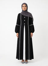 2 Piece Button Abaya