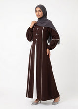 2 Piece Button Abaya