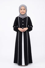 2 piece Buttoned Abaya kids