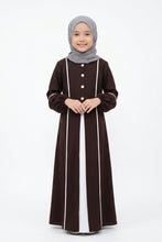 2 piece Buttoned Abaya kids