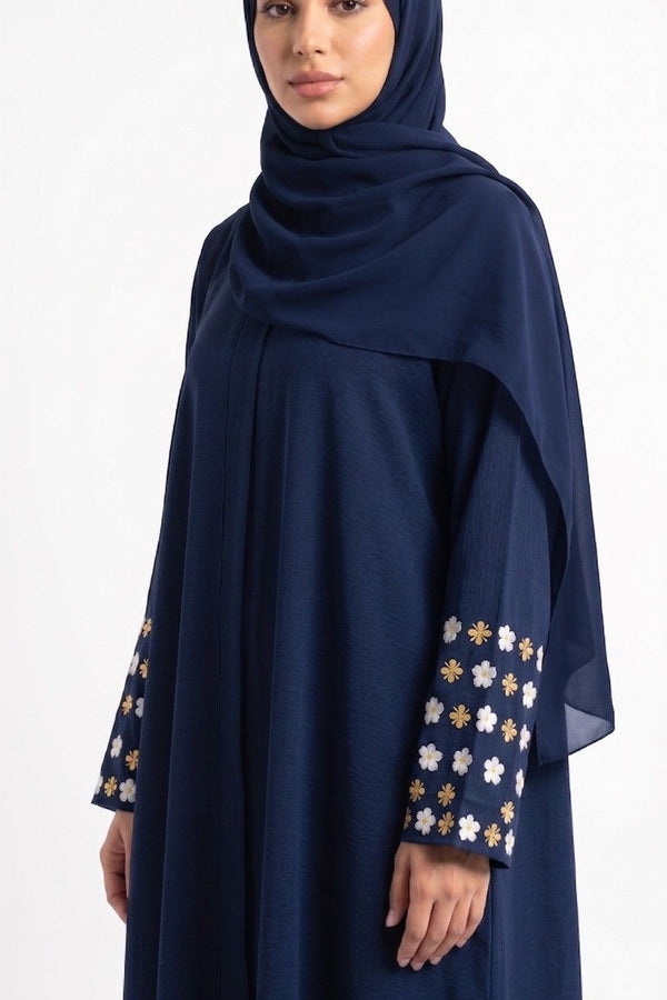 Delicate Bloom Abaya