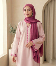 Lina Embroidered Ease Set