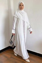 Reya Embroidered Flow Abaya