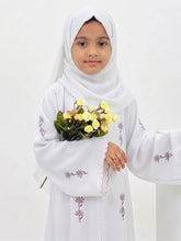 Petal Glow Abaya