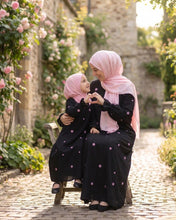 Mini Flower  Mommy & Me Abaya Set