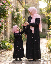 Mini Flower  Mommy & Me Abaya Set