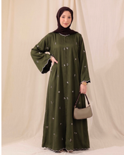 women Floral abaya